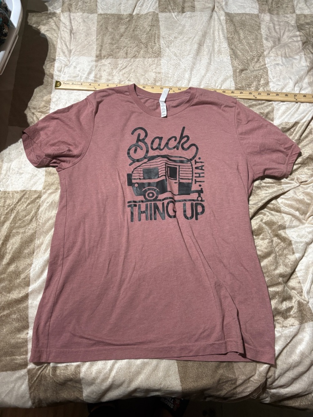 Bella Canvas Dusty Rose Short Sleeve Graphic Tee